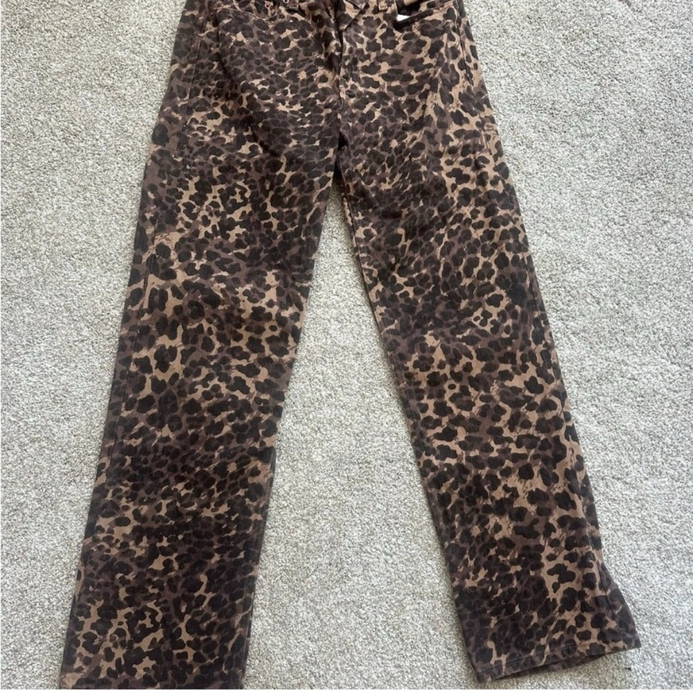Abercrombie Leopard Print Pants